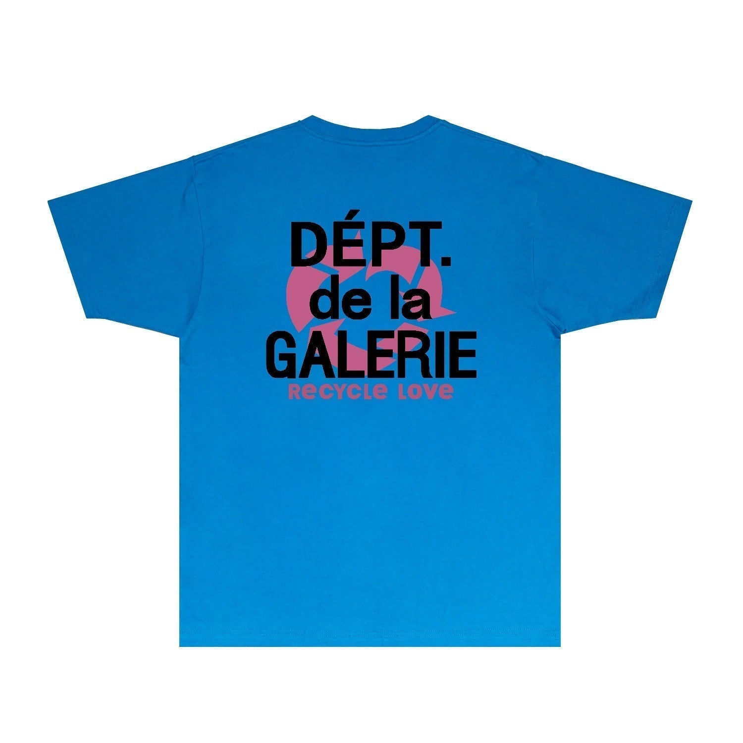 Gallery Dept T Shirt Retro Printed Loose Short-Sleeved Shirt